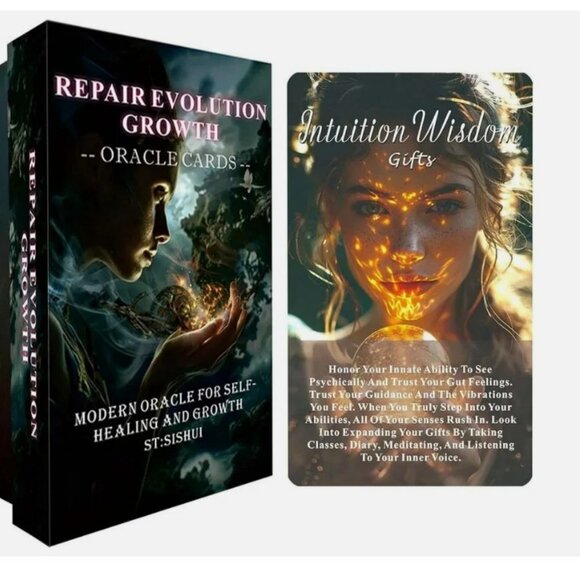 Repair Evolution Growth Oracle Cards - NWOT - Picture 1 of 4